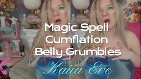 Magic Spell + Cumflation Belly Grumbles!
