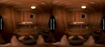 BRAZZERS - Sultry Kimber Woods Turns The Heat Up In The Sauna For A Wet And Wild Anal Ride