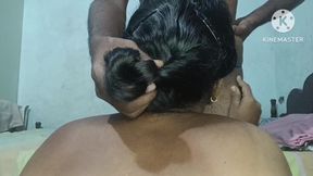 Tamil aunty cheating har hasbend and soking foking with har car driver