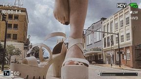 Giantess Lucya new magic shoes