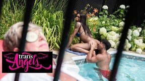 Leilani Li Sits On Kenzo Alvarezs Huge Dick And Bounces Her Bubble Butt On It