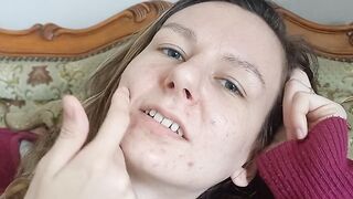 JOI Jerk off on my face into point of view French 19 year old