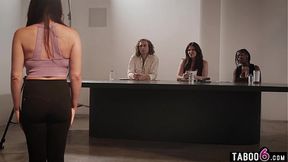 Desperate actress MILF Alison Rey seduces producer for the part