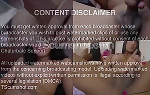 Ladyboy jerking hairy big cock online