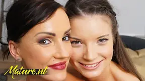 Seductive Elen Million And Erotic Anita Bellini Share Passionate Lesbian Sex