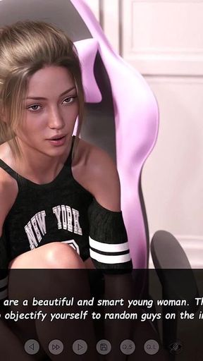 Burning Boundaries 28 - Lara Footjob and Cum in Mouth in Kitchen Then Step-daughter Footjob