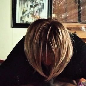 Bigdaddy8inchz and Sissy Erika Blow and Jerk Each Other off