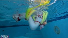 Bratty Lucy's Wet Punishment: Rope, Clamps & Noodles - WMV