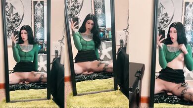 Using my feet to make myself cum while I play with my tiny titties