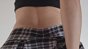 Fart party under my skirt!