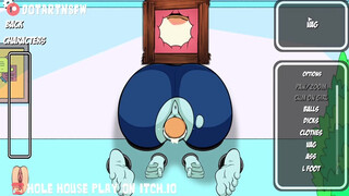 Marceline The Vampire Big Ass Stuck In Glory Hole Dripping Creampie - Hole House