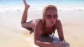 Shalina Devine, Bibi Noel And Blue Angel In Skinny Naked Girls On The Beach