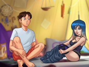 Let's Play - Summertime Saga, Masturbate with Eve