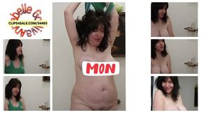 AM Naked Lunch Feeding Wearing Makeup