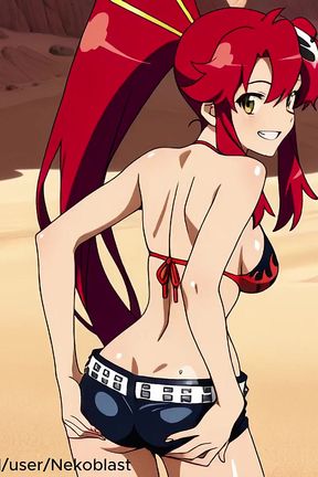 Yoko Littner Gurren Lagann Gangbang Ai