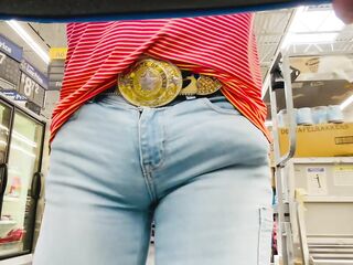 Knobs In The Wild FULL COMPILATION – Large Ramrod Cowboy Public Exhibitionist Teases GIANT Bulge in Taut Jeans (Over 1 Hour POV)