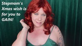 Stepmom's Christmas Wish is for you to GAIN 20 pounds before the end of the year MP4 1080