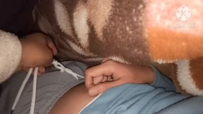 OMG Roommate big monster cock first time masturbating