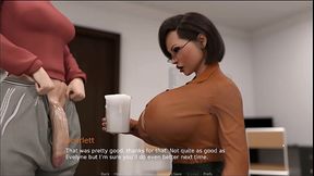 MILF Breeder [ FUTA NTR Hentai Game ] Ep.15 GIANT FUTANARI COCK making a NUN PREGNANT !