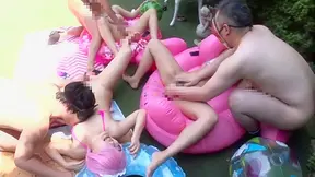 Anime Cosplay Babes Enjoy Hot Lesbian Threesome Fantasies