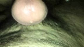 Her tongue traces the tight muscle &mdash;  slicking the head until it's drenched
