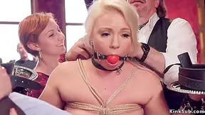 Milf And Blonde Cum Swapping In Party