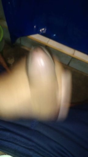 Man Too Shameful Touches Himself Without Fear