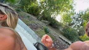 my pov with muscle barbie denise anders 👀