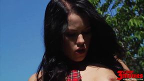 Megan Rain Is Looking For Some After School Fun And Cum