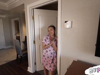 Getting comforted by my stepdaughter after being fired