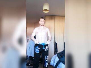 LongJohn0Hara changing from his gym gear into his dinner date green date suite