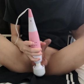 Perineum Vibes Male Student Gets Destroyed In Gay Solo Session