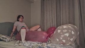 Big longneck balloon humping & mass pop - FTM