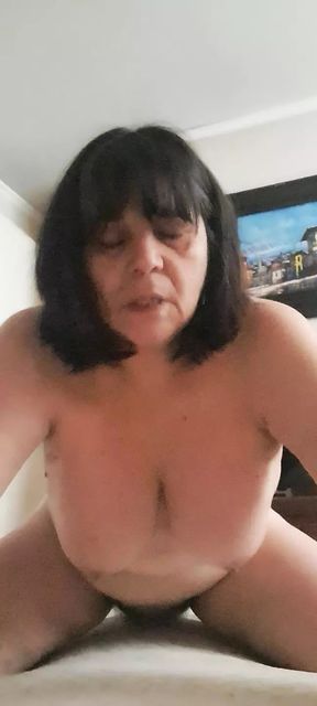 mature milf eager to have sex rubbing her tits