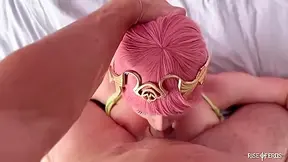 Playing Rise Of Eros And Cum In Pink Haired With Sweetie Fox