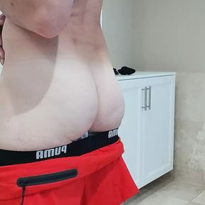 My new red swing shorts for summer 23