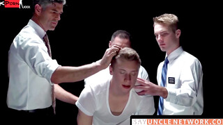 Four-Way Frenzy #4: Raw Barebacks & Anal Ritual" (MORMON Initiate)