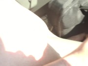 Both of Us Jerking Off & Cumming While Driving the U-Haul in Missouri