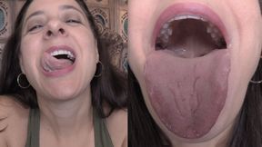 JUST VORE - Jamie Daniels, Mouth, Tongue, Vore, POV - WMV