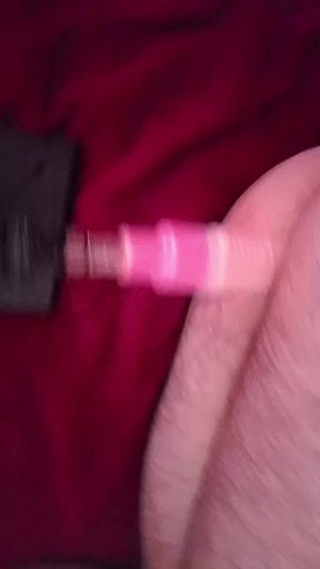 Cummed like a girl without arms