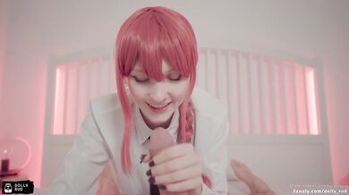 Chainsawman. Makima sat on your face and let you cum on her ass / Dolly Rud