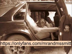 Steamy Car Encounter: Hot Brunette Milf Delivers an Intense Surprise in the Back Seat! - Morning Hot Sex And Her Deep Throat In Cum