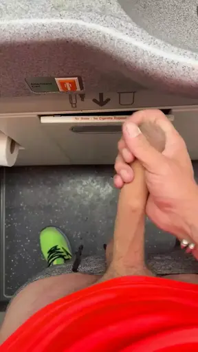 Cumming On The Airplane