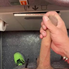 Cumming On The Airplane