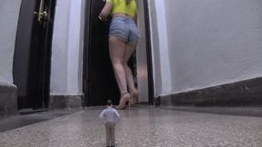 TINY INFESTATION - Giantess, Foot Fetish, Tiny Figure - MP4