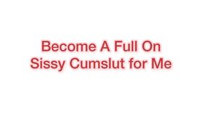 Become A Full-on Sissy Slut for Goddess Junebelle