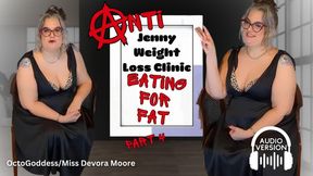 AntiJenny Weight Loss Clinic 4: BBW Diet Counselor OctoGoddess Will Encourage you to Gain Weight, Eat Indulgent Foot and become Fat Happy Woman ft: Feminization, Fat Encouragement, Fat Appreciation POV Audio mp3