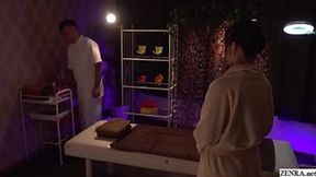 Cheating Wife Shows Big Butt&#x1F351; Oil Massage Scene Subtitles