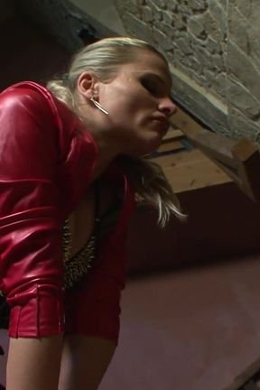 Domina Enjoys Cruel Femdom Ball Busting and Pegging