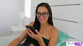 Jade Greene Flirts w/ Stepson's Coach Until Her Pussy is Stretched Out & She Cums on His Dick S11:E2